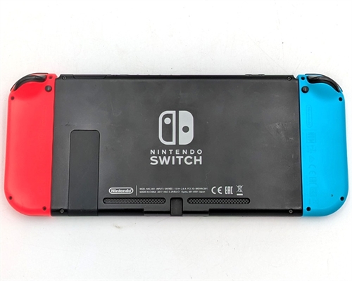 Nintendo Switch - Neon Blue and Red - Konsol - 2019 Version - SNR XKJ40041186042 (B Grade) (Genbrug)